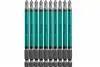 Optimum Line Биты, PZ2, тип хвостовика E 1/4", 100 мм, 10 шт в блистере, KRAFTOOL
