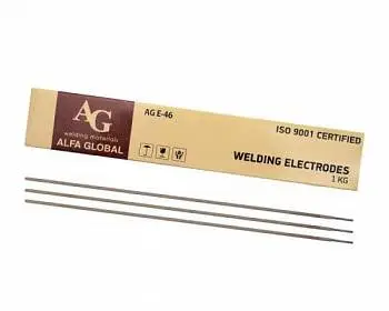 Электроды 3,2 мм*350, E-46 AG PREMIUM, уп 1 кг AG